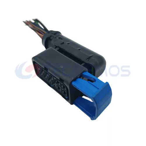 16-Pin Female CT16-0018M Headlight Connector for Audi Auto Parts with Copper ABS/Nylon Housing Direct - image 3